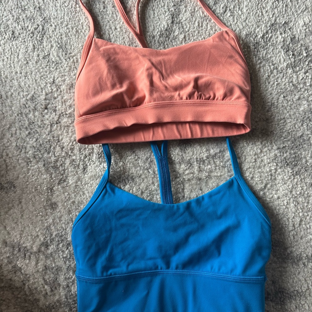 Bundle of 2 lululemon flow y bras